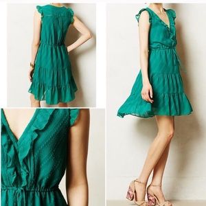 Anthropologie x HD Paris Ruffle Signe Dress